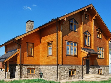 Изображение "Тимошкино" дом из клееного бруса 300 м2 Построен - 2008 г.
