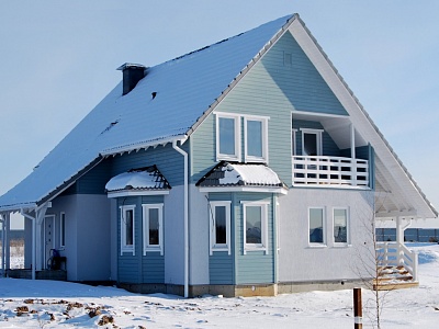 Изображение ПД-44 Каркасно-панельный дом. Построен в 2010 г.