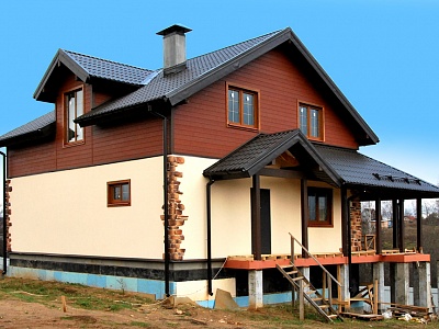 Изображение "Каскад" Каркасно-панельный дом 420 м2. 2011г.